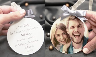 Labai asmeniška ir jauki dovanos idėja su nuotrauka. Labai asmeniška ir jauki dovanos idėja su nuotrauka.