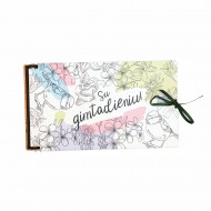 Vokelis 17 cm "Su gimtadieniu. Paukščiai." Vokelis 17 cm "Su gimtadieniu. Paukščiai."