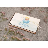 Vokelis 17 cm "Mėlynas angelas debesėlyje"