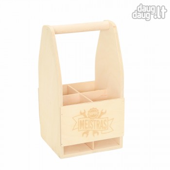 Dėžė su 4 skyriais "Super meistras" 