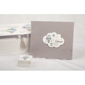Nuotraukų albumas / linkėjimų knyga "Debesėlis su Piešiniu" - O Nuotraukų albumas / linkėjimų knyga "Debesėlis su Piešiniu" - O