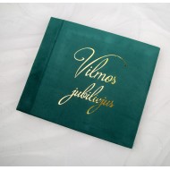 Nuotraukų albumas / linkėjimų knyga "Jubiliejus" 2021 Nuotraukų albumas / linkėjimų knyga "Jubiliejus" 2021