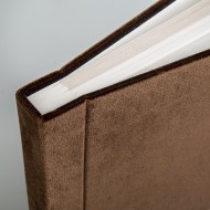 Albumo ruošinys dekoravimui 25x22cm DARK BROWN (17)