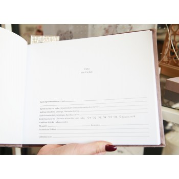 Linkėjimų knyga BIG 28x22cm