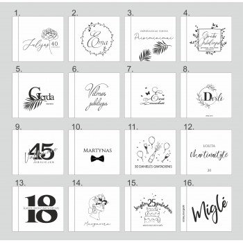 Albumas BIG 32x26cm, "Šokoladas"