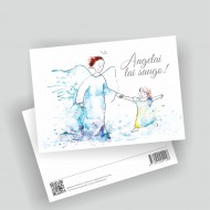 Atvirlaiškis "Angelai" M Atvirlaiškis "Angelai" M