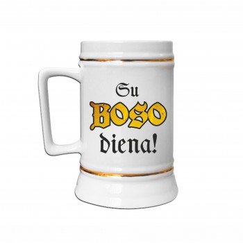 Bokalas Bosui su užrašu, Su Boso Diena