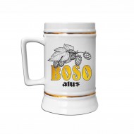 Bokalas Bosui su užrašu, Boso Alus Bokalas Bosui su užrašu, Boso Alus