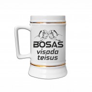 Bokalas Bosui su užrašu, Bosas Visada Teisus Bokalas Bosui su užrašu, Bosas Visada Teisus