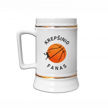 Bokalas su užrašu, Krepšinio Fanas