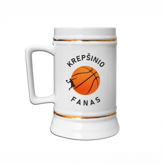 Bokalas su užrašu, Krepšinio Fanas