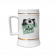 Bokalas su užrašu, Futbolo Fanas
