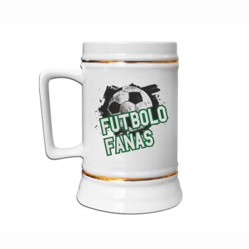 Bokalas su užrašu, Futbolo Fanas