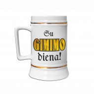 Bokalas su užrašu, Su Gimimo Diena Bokalas su užrašu, Su Gimimo Diena