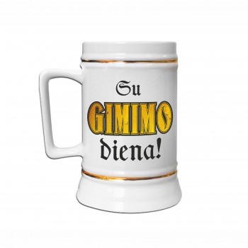 Bokalas su užrašu, Su Gimimo Diena