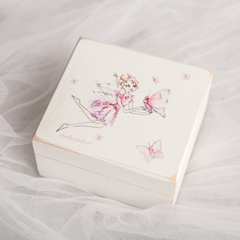 Dėžutė dantukams, sruogelei "Fėja" Dėžutė dantukams, sruogelei "Fėja"