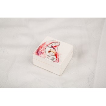 Dėžutė dantukams, sruogelei "apkabinimas"