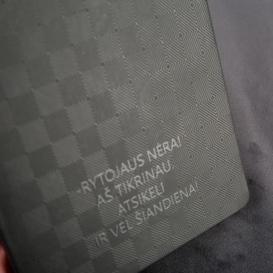 Užrašų knygutė A5 "Rytojaus nėra" BL