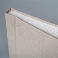 Albumas 25x22cm NATURAL LINEN (05)
