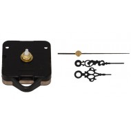 Laikrodžio mechanizmas su rodyklėmis (trumpas gvintas)