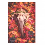 Paveikslas ant drobės "Dramblys", 20x30 cm Paveikslas ant drobės "Dramblys", 20x30 cm