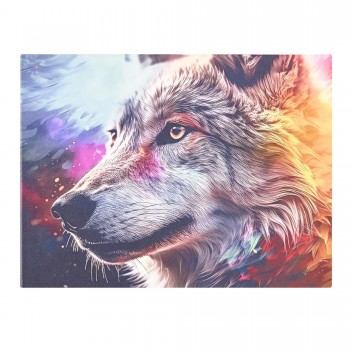 Paveikslas ant drobės "Vilkas, 40x30 cm Paveikslas ant drobės "Vilkas, 40x30 cm