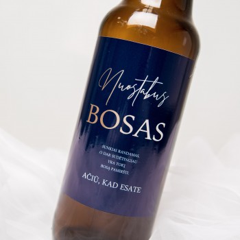 Lipni etiketė "Bosui" - 1