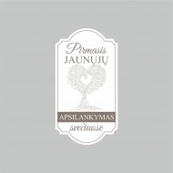 Lipni etiketė "Pirmas apsilankymas"