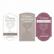 Lipnios etiketės 3 vnt. "Įsimintini momentai"