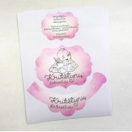 Lipni etiketė "Krikštynų debesėliai" R