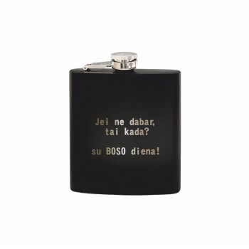 Gertuvė Fleškutė Bosui, Jei Ne Dabar, Tai Kada, 200 ml.  Gertuvė Fleškutė Bosui, Jei Ne Dabar, Tai Kada, 200 ml.