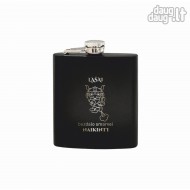 Metalinė Gertuvė, Fleškutė su užrašu, Lašai Bezdalo Smarvei Naikinti, juoda 200 ml. 