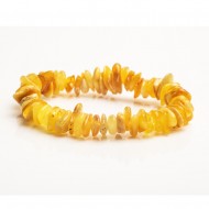 Natūralaus gintaro apyrankė vaikui (3)