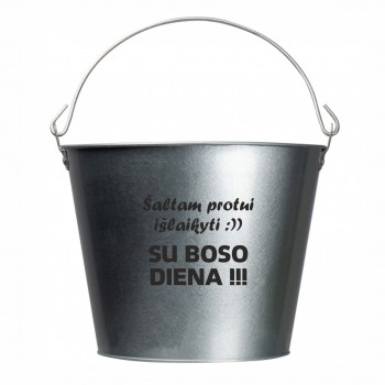 Kibiras alui su užrašu, Šaltam Protui Išlaikyti Su Boso Diena, 6L, atidarytuvas