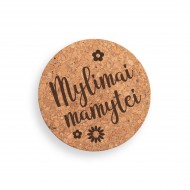 Stiklinis indas "Mamai" 380 ml.