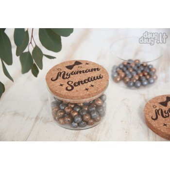 Stiklinis indas "Seneliui" 380 ml.