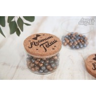 Stiklinis indas "Tėčiui" 380 ml.