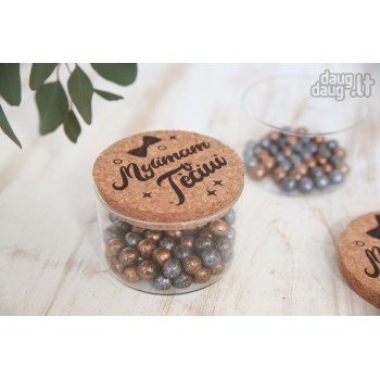 Stiklinis indas "Tėčiui" 380 ml.