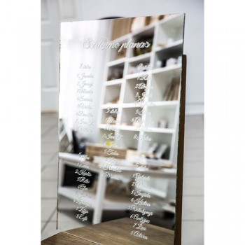 Svečių sėdėjimo planas