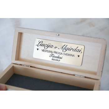 Plokštelė su Jūsų tekstu 