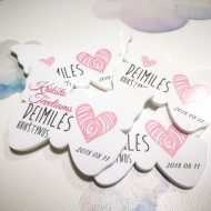 Kvietimas su magnetukas "Drugelis" 