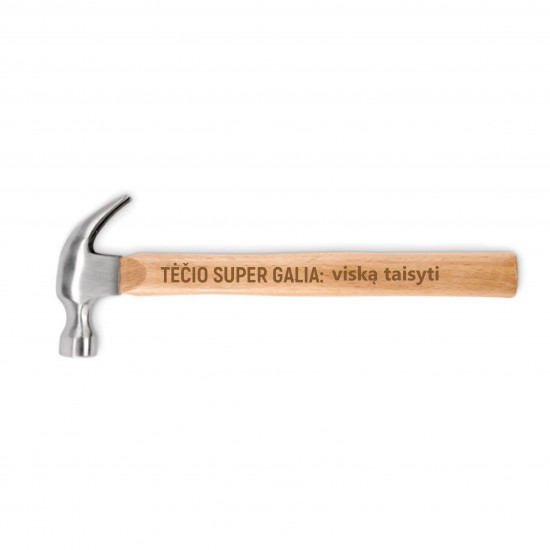Plaktukas su užrašu, Tėčio Super Galia