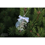 Kalėdinis eglutės žaisliukas "Wishing you the gifts of the season" 