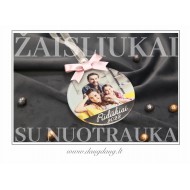 Eglutės žaisliukas su nuotrauka 95x102 mm