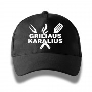 Kepurė su snapeliu "Griliaus karalius"