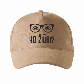Kepurė su snapeliu "Ko žiūri"