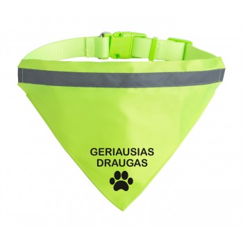 Šuns apykaklė su atšvaitu