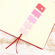 Skirtukas knygai "Meilės spalvų paletė"