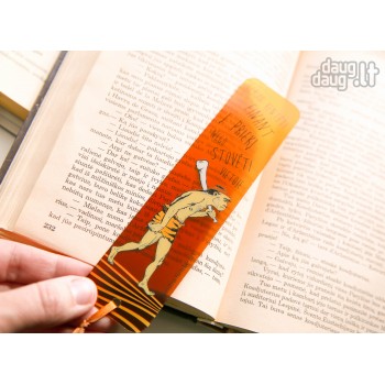 Skirtukas knygai "Geriau kentėti einant" Skirtukas knygai "Geriau kentėti einant"