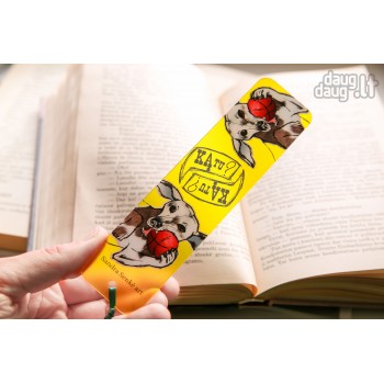 Skirtukas knygai "Šuo. Ką tu?" Skirtukas knygai "Šuo. Ką tu?"